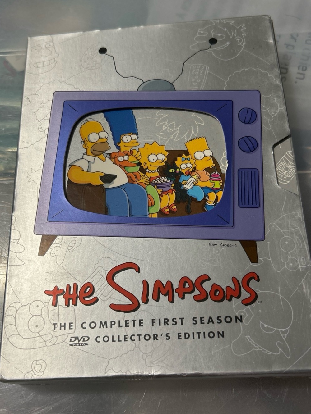 The Simpsons: The Complete First Season Collector's Edition - Silver Steelbook